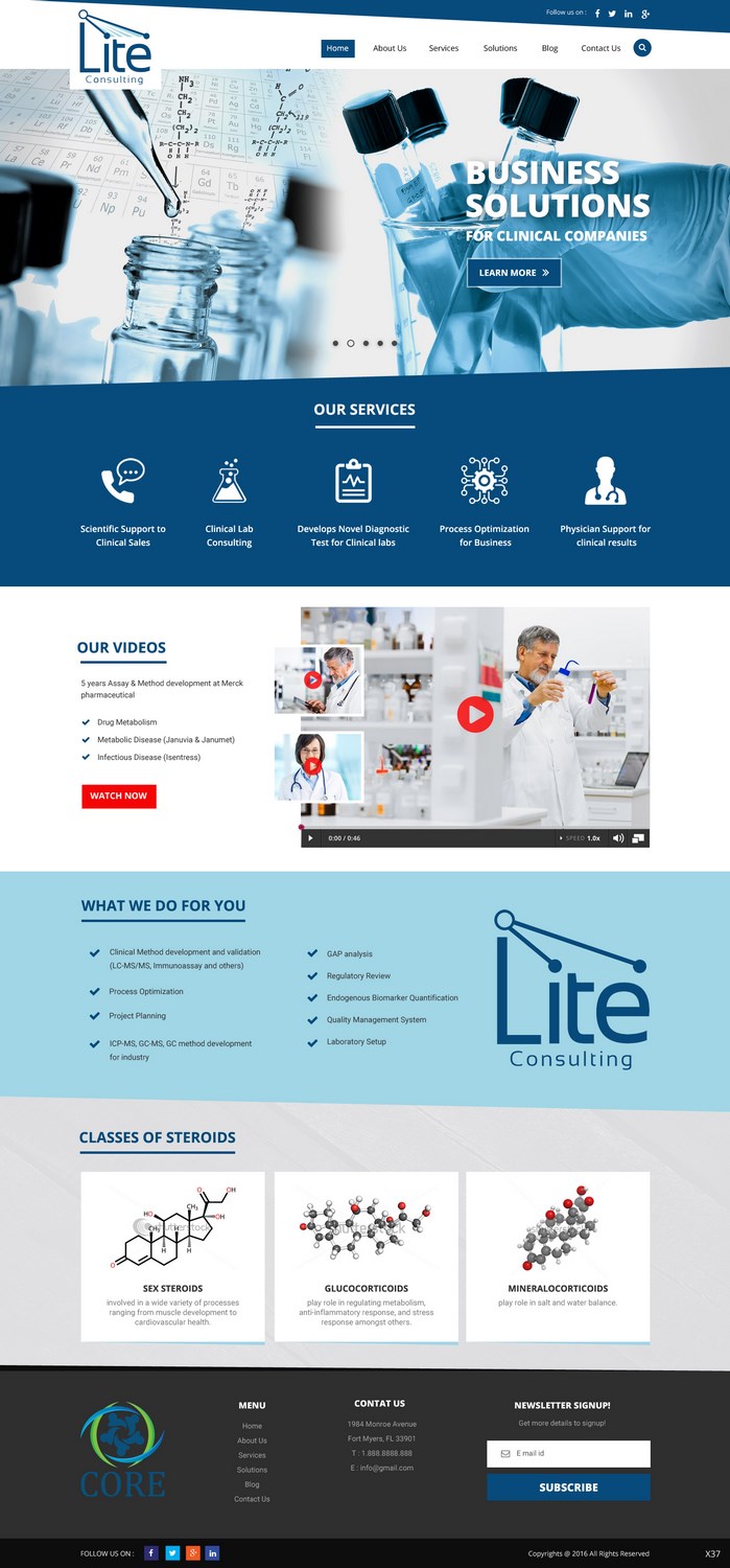 Web Design by pb for this project | Design #11757860