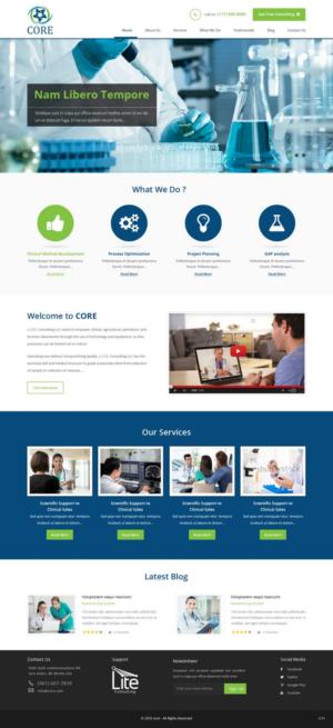 Web Design by pb for this project | Design: #11782696
