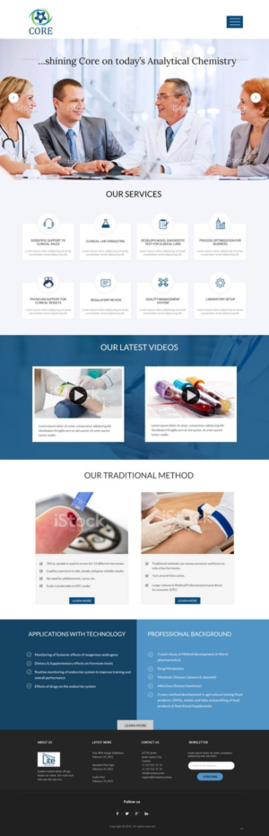 Web Design by pb for this project | Design: #11791393
