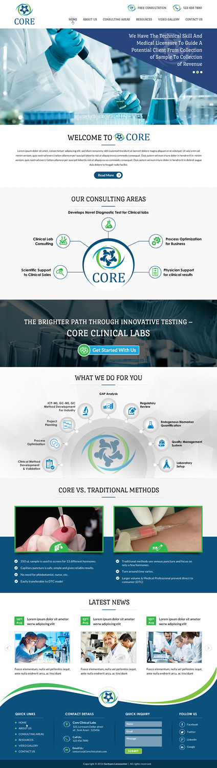 Web Design by Sbss for this project | Design #11757768
