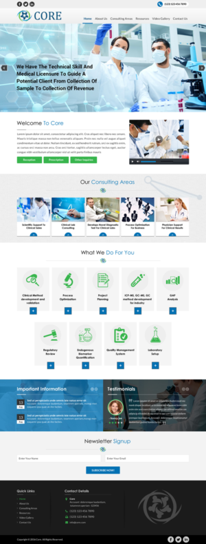 Web Design par Sbss pour ce projet | Design : #11757779