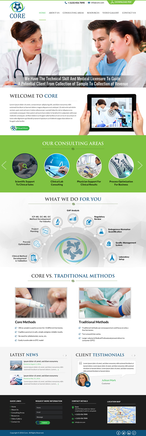 Web Design by Sbss for this project | Design #11782583