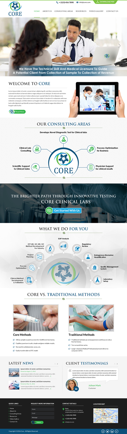 Web Design by Sbss for this project | Design #11782584