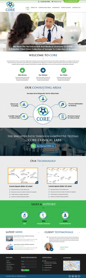 Web Design par Sbss pour ce projet | Design : #11792764