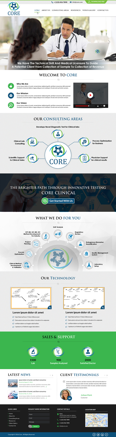 Web Design by Sbss for this project | Design #11920638