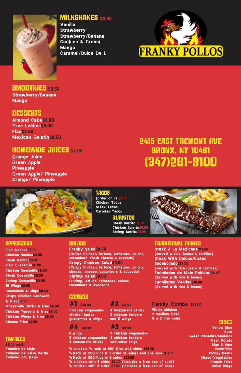 Diseño de Menú por Marilena para este proyecto | Diseño #11842347