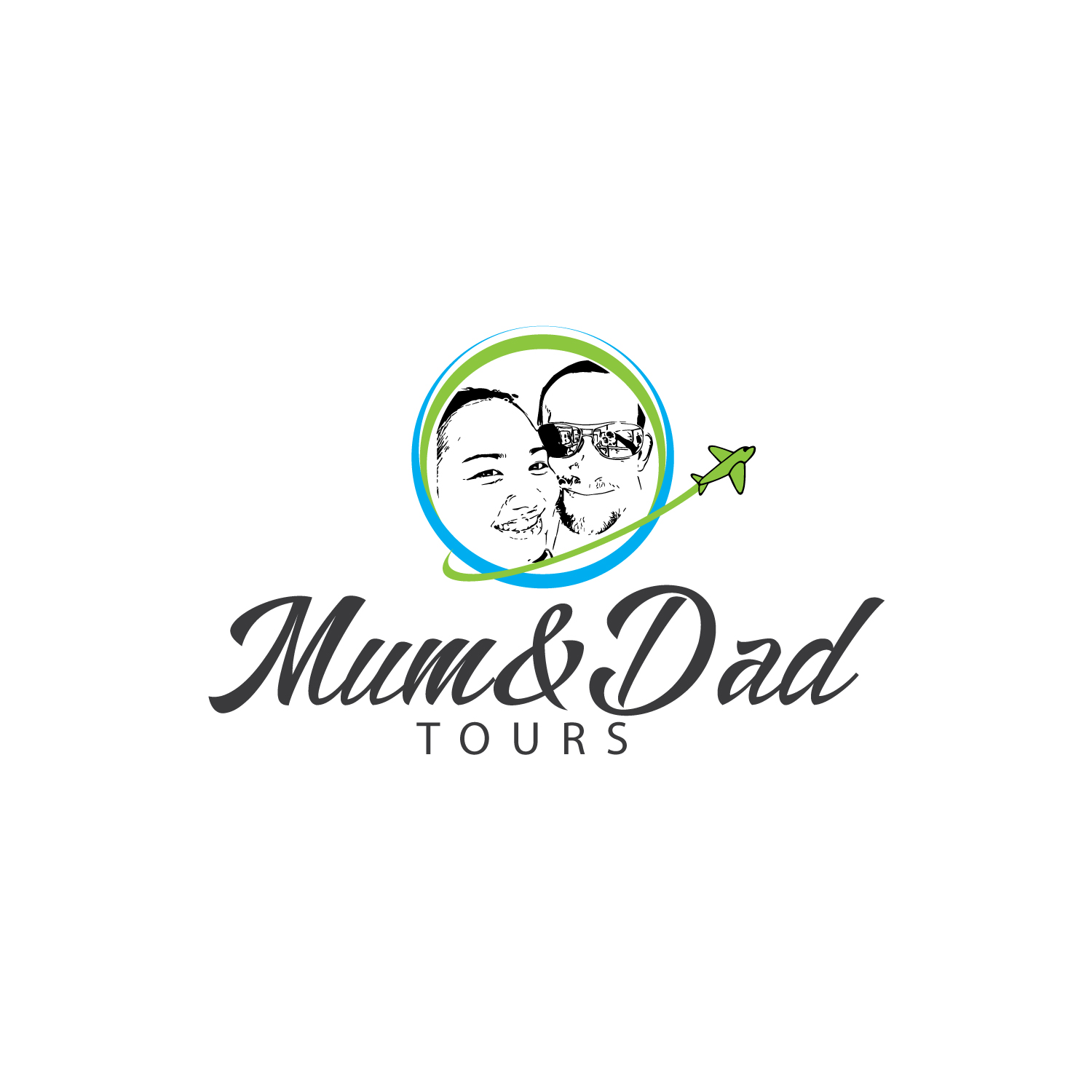 Logo Design by uk for Mum and Dad Tours | Design #11838589