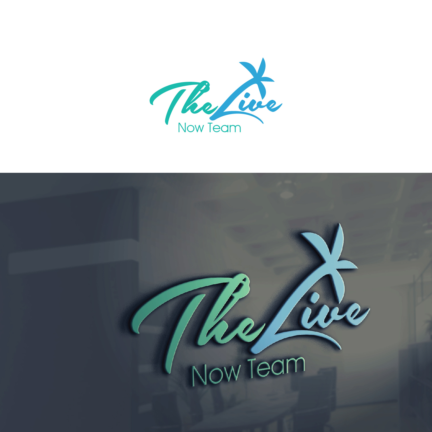 Logo Design by ErrAr for The Live Now Team | Design #11773812