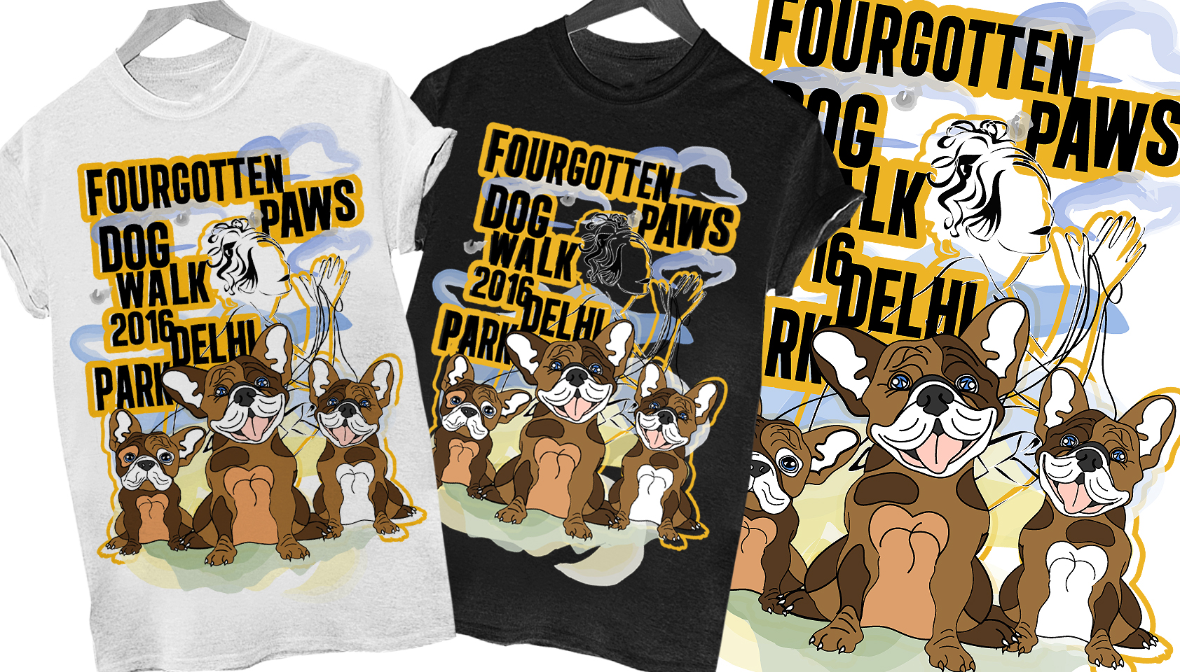 Design de T-shirt par DUBIOSUL pour Fourgotten Paws | Design #11798434