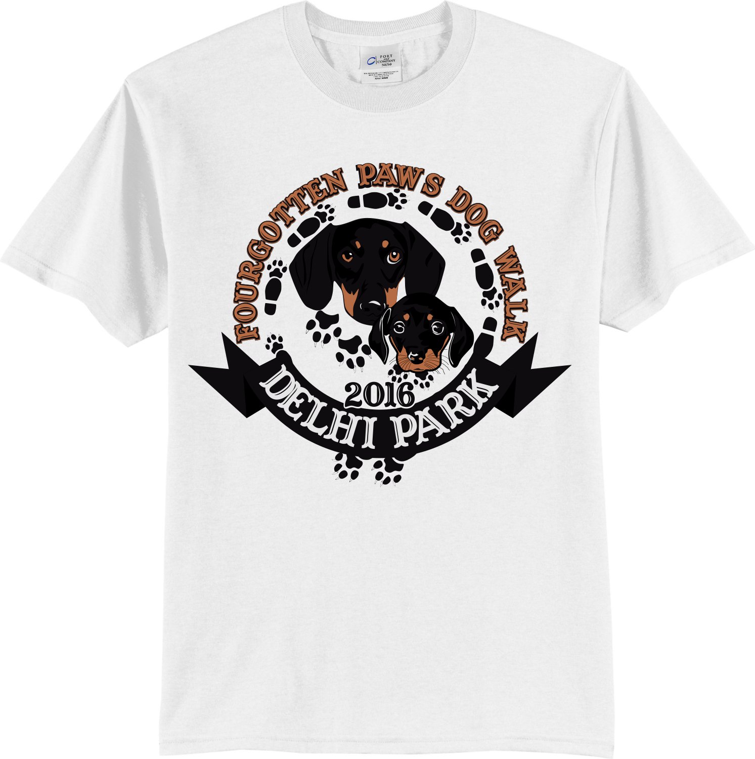 T-Shirt-Design von takackrist für Fourgotten Paws | Design #11780113