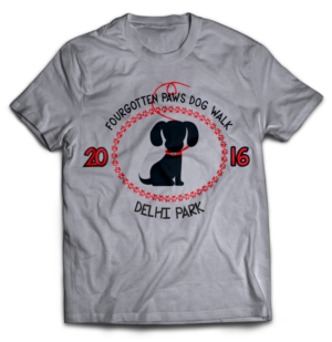 T-shirt Design by debraannainsworth for Fourgotten Paws | Design #11797458