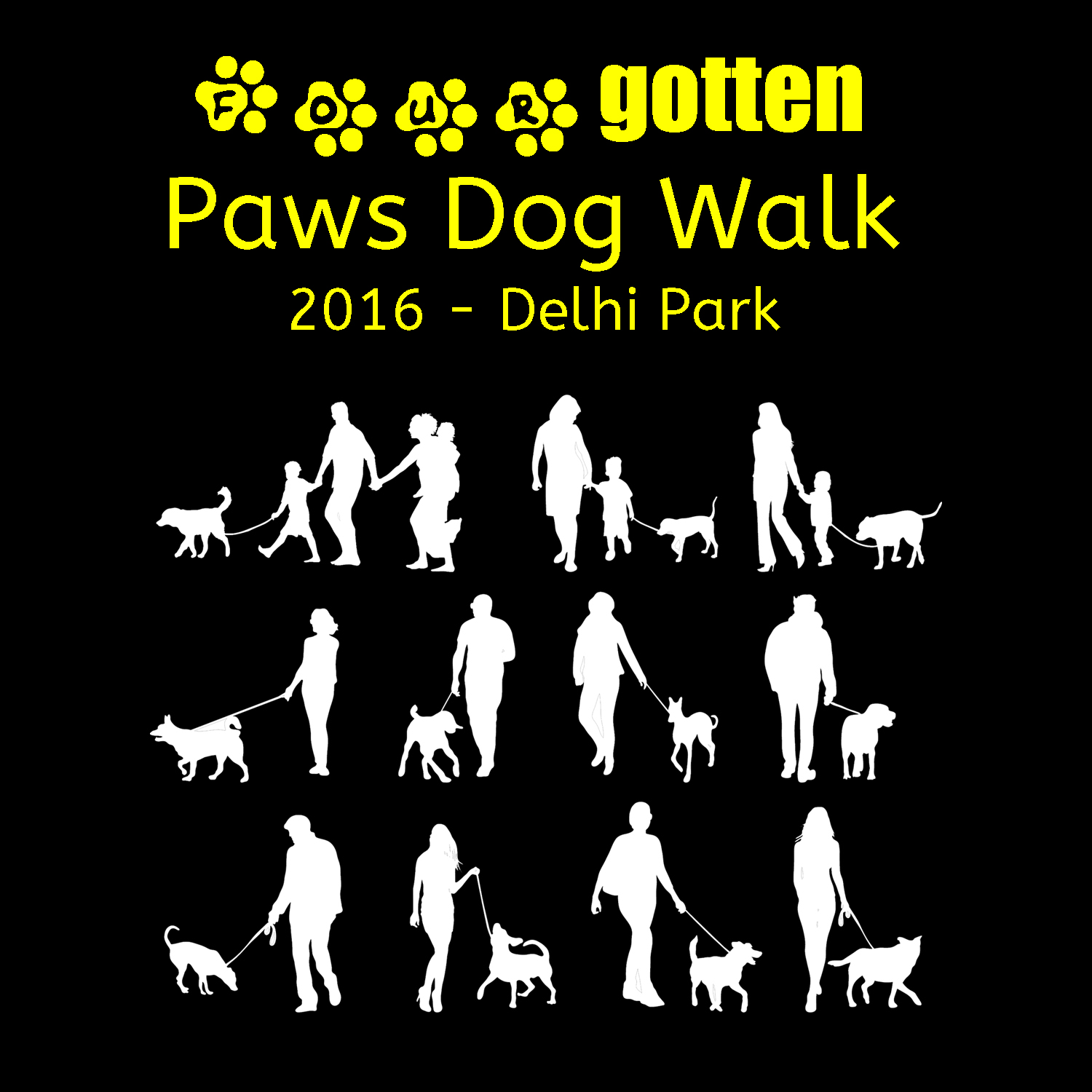 T-shirt Design by Garry Parsons Design for Fourgotten Paws | Design #11777149
