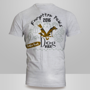 Animal Rescue needs t shirt design for Dog Walk event | T-shirt Design by Kero