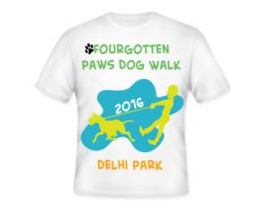 T-Shirt-Design von goran.popadic.97 für Fourgotten Paws | Design: #11785967