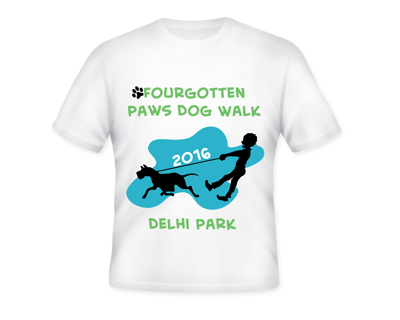 T-shirt Design by goran.popadic.97 for Fourgotten Paws | Design #11802878