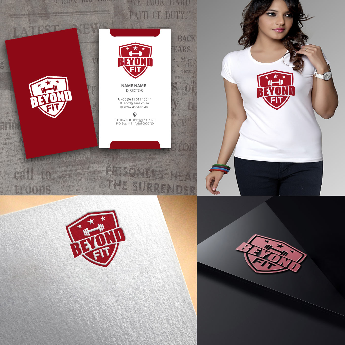 Logo Design by zebronicgraphic for Kimmi Bee Fitness | Design #14283337