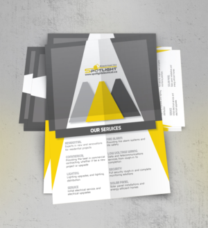Flyer Design by Cherri for Spotlight Electrical Inc. | Design: #11812918