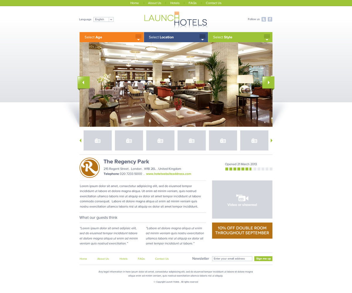 Web Design par Channel Studio pour ce projet | Design #2429544