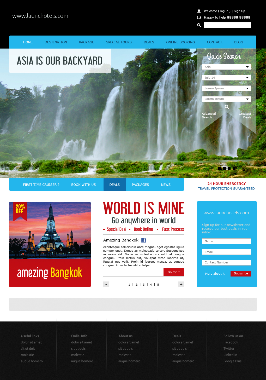 Web Design par Omee pour ce projet | Design #2395500