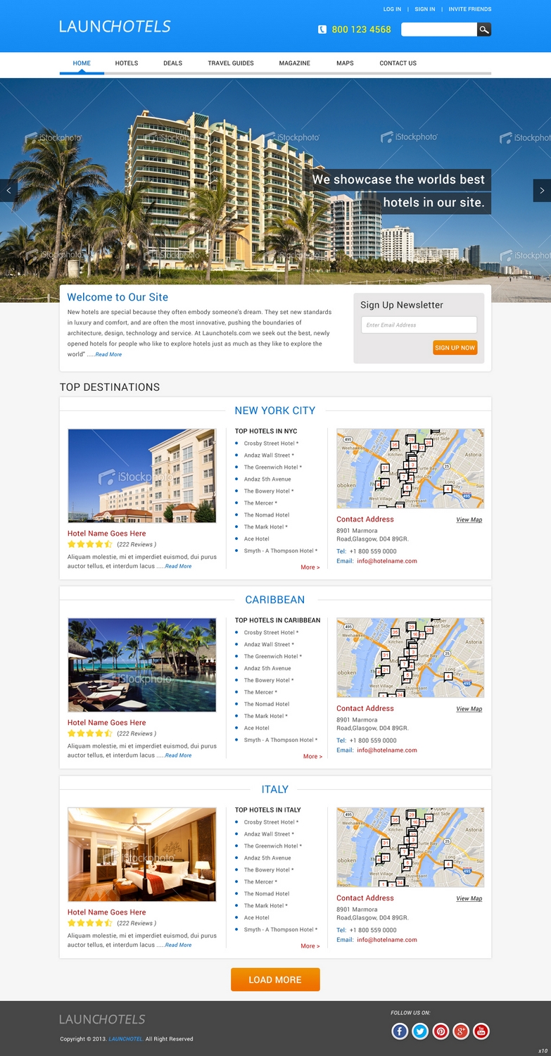 Web Design by pb for this project | Design #2357464