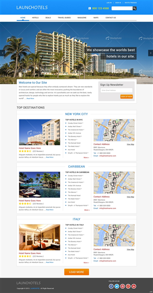 Web Design by pb for this project | Design: #2357464