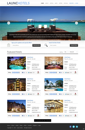 Web Design by pb for this project | Design: #2357563