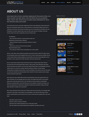 Web Design by Alex D for this project | Design: #2388759