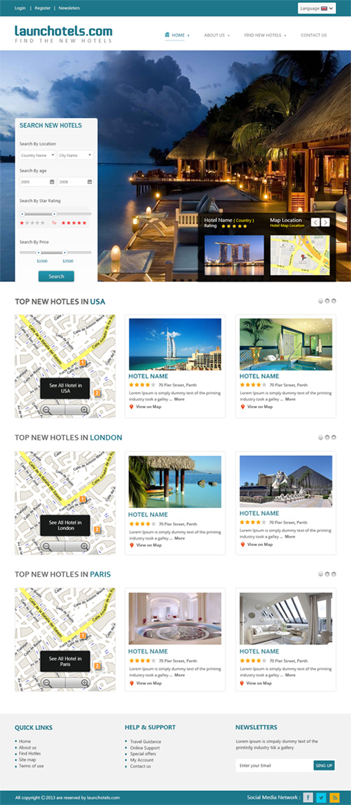 Web Design by Harpreet Singh for this project | Design #2417743