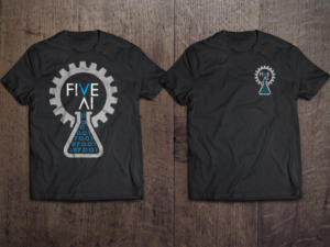 T-shirt Design by Renen for Five AI Inc | Design: #11805944