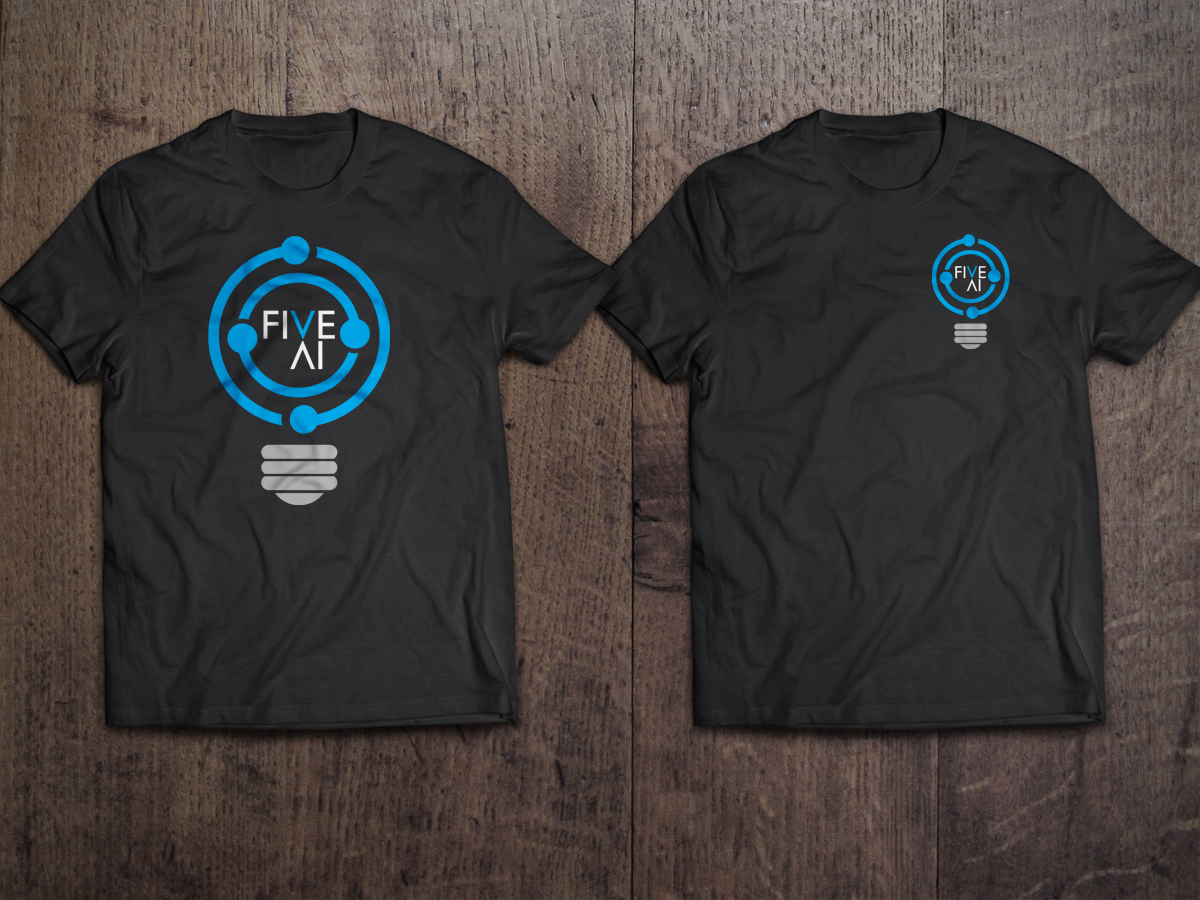 T-shirt Design by Renen for Five AI Inc | Design #11815365