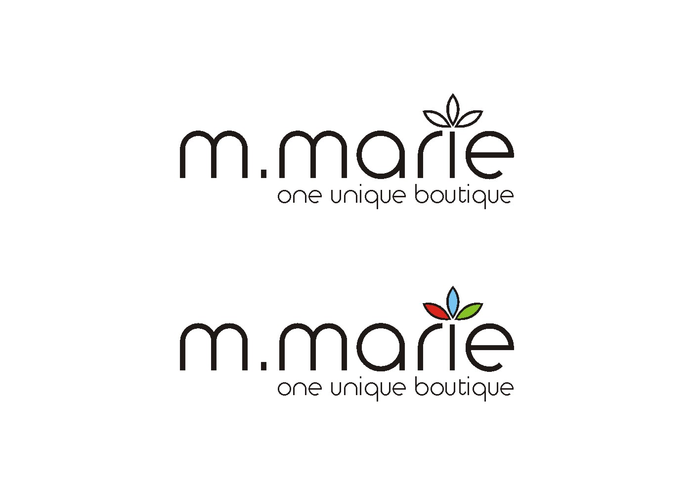 Logo Design by lrbalaji for m.marie | Design #2351928