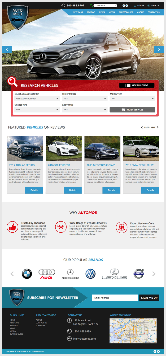 Web Design by -Marc- for this project | Design #11772994