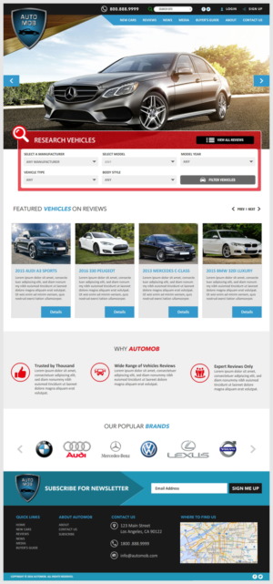 Web Design by -Marc- for this project | Design: #11772994