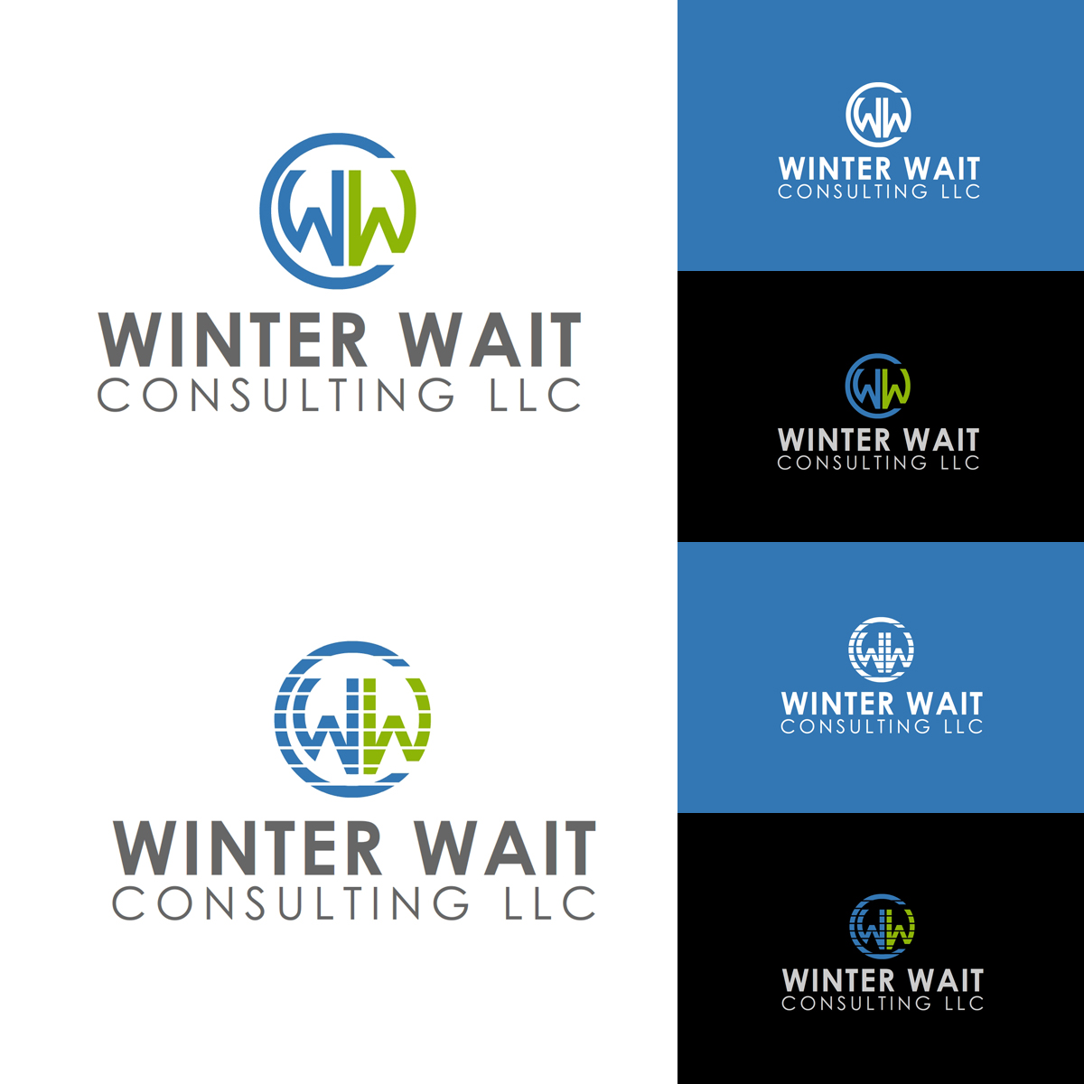 Logo Design by protikrdesigner for Winter Wait Consulting LLC | Design #11860254