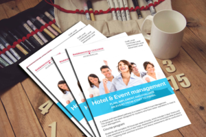 Diseño de Flyer por colour splash