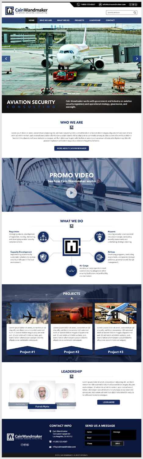 Web Design par -Marc- pour ce projet | Design #11999960