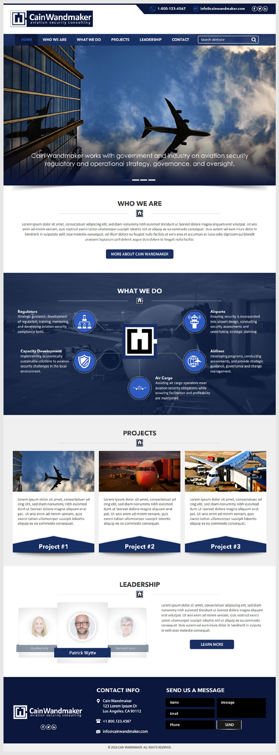 Web Design par -Marc- pour ce projet | Design #12000648