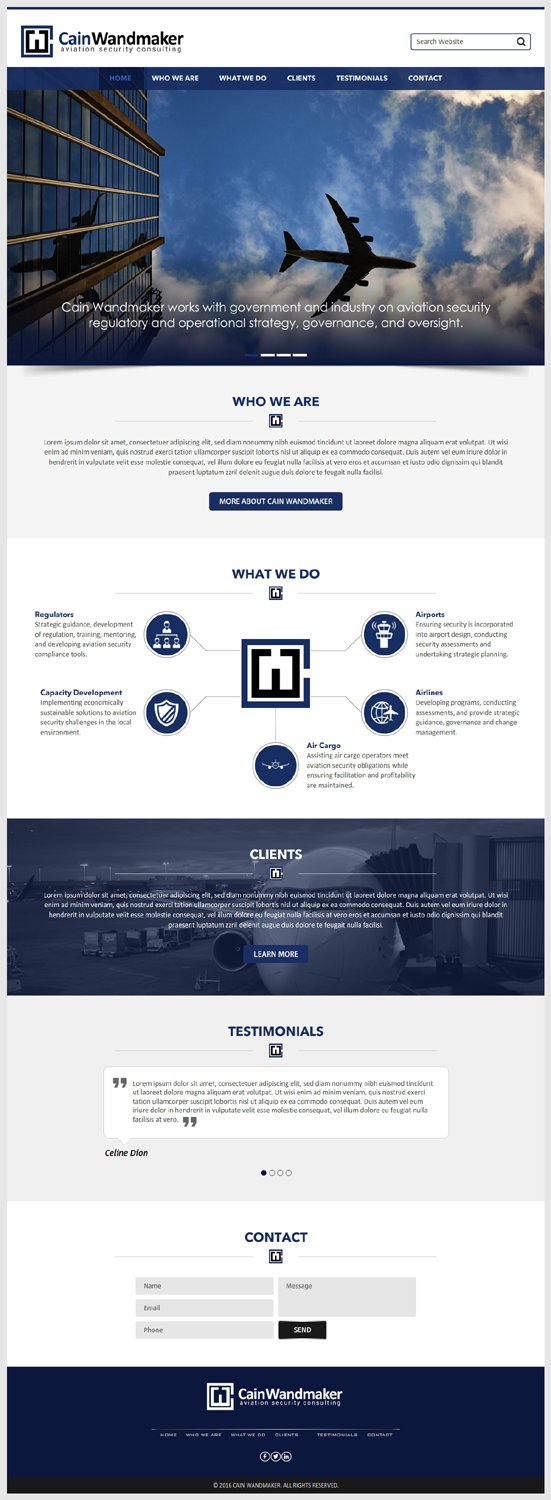 Web Design par -Marc- pour ce projet | Design : #12041734