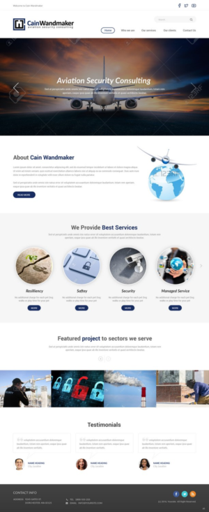 Web Design by pb for this project | Design: #11807701