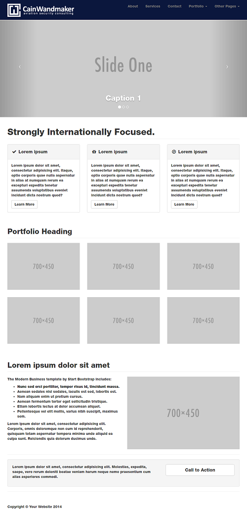 Web Design by bern_gd for this project | Design #11974384