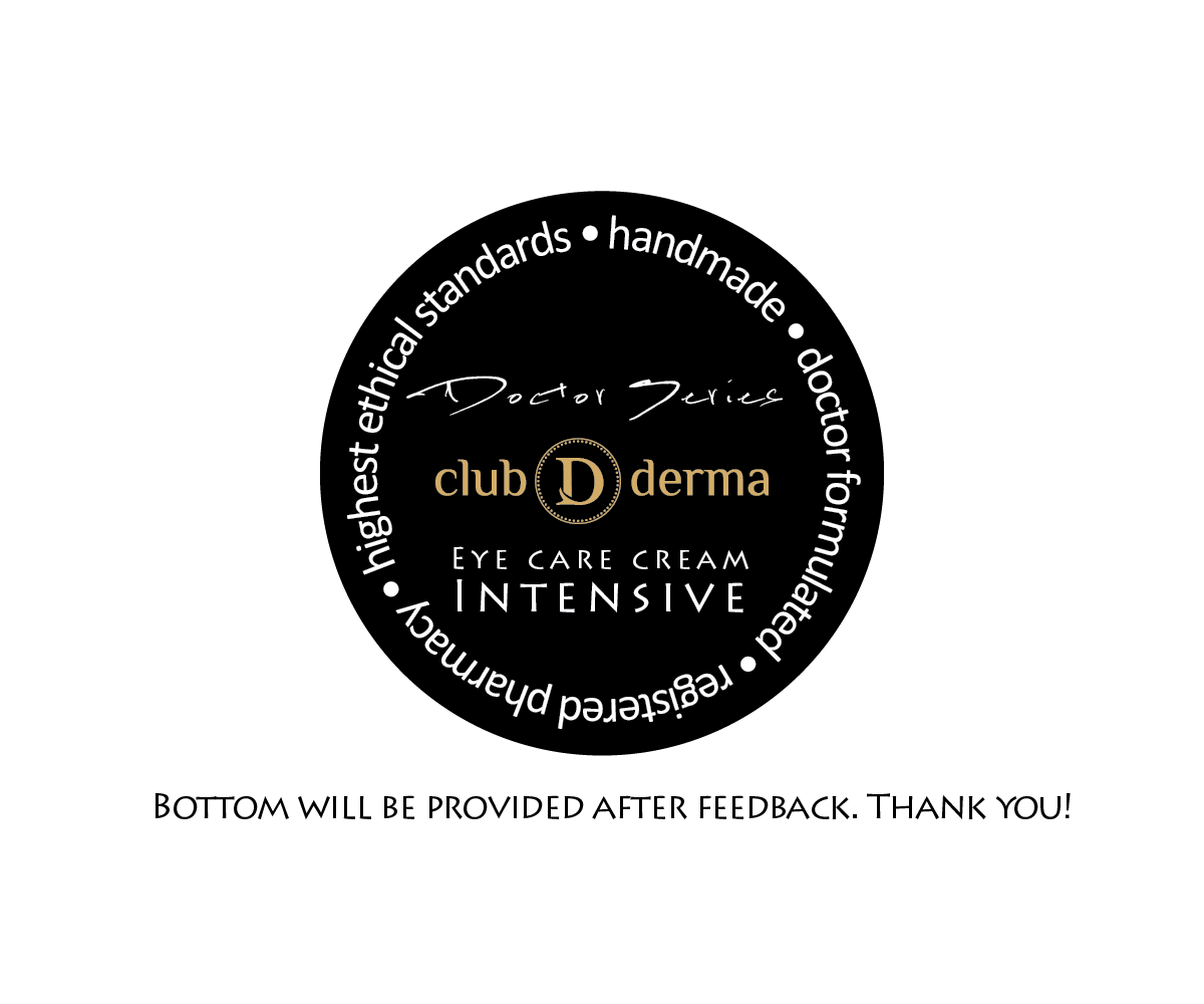 Diseño de Etiqueta por allenz0rz para Club Derma | Diseño #11766194