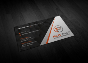 Business Card Design by Pointless Pixels India for Put Put Contracting Inc | Design: #11765143