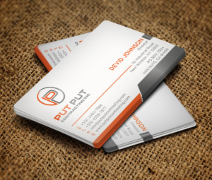 Business Card Design by Verified artistry (Design garden) for Put Put Contracting Inc | Design: #11764088
