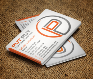 Business Card Design by Verified artistry (Design garden) for Put Put Contracting Inc | Design: #11764092