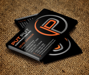 Business Card Design by Verified artistry (Design garden) for Put Put Contracting Inc | Design: #11764094