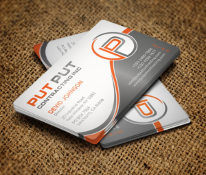 Business Card Design by Verified artistry (Design garden) for Put Put Contracting Inc | Design: #11764095