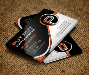 Business Card Design by Verified artistry (Design garden) for Put Put Contracting Inc | Design: #11768178
