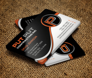 Business Card Design by Verified artistry (Design garden) for Put Put Contracting Inc | Design: #11768179