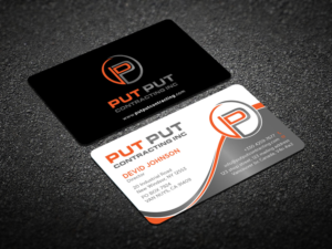 Business Card Design by Verified artistry (Design garden) for Put Put Contracting Inc | Design: #11787251