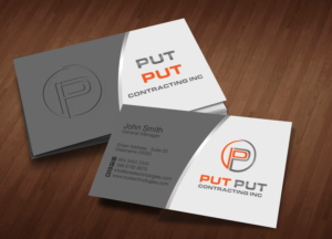 Business Card Design by Bran Design for Put Put Contracting Inc | Design: #11770816
